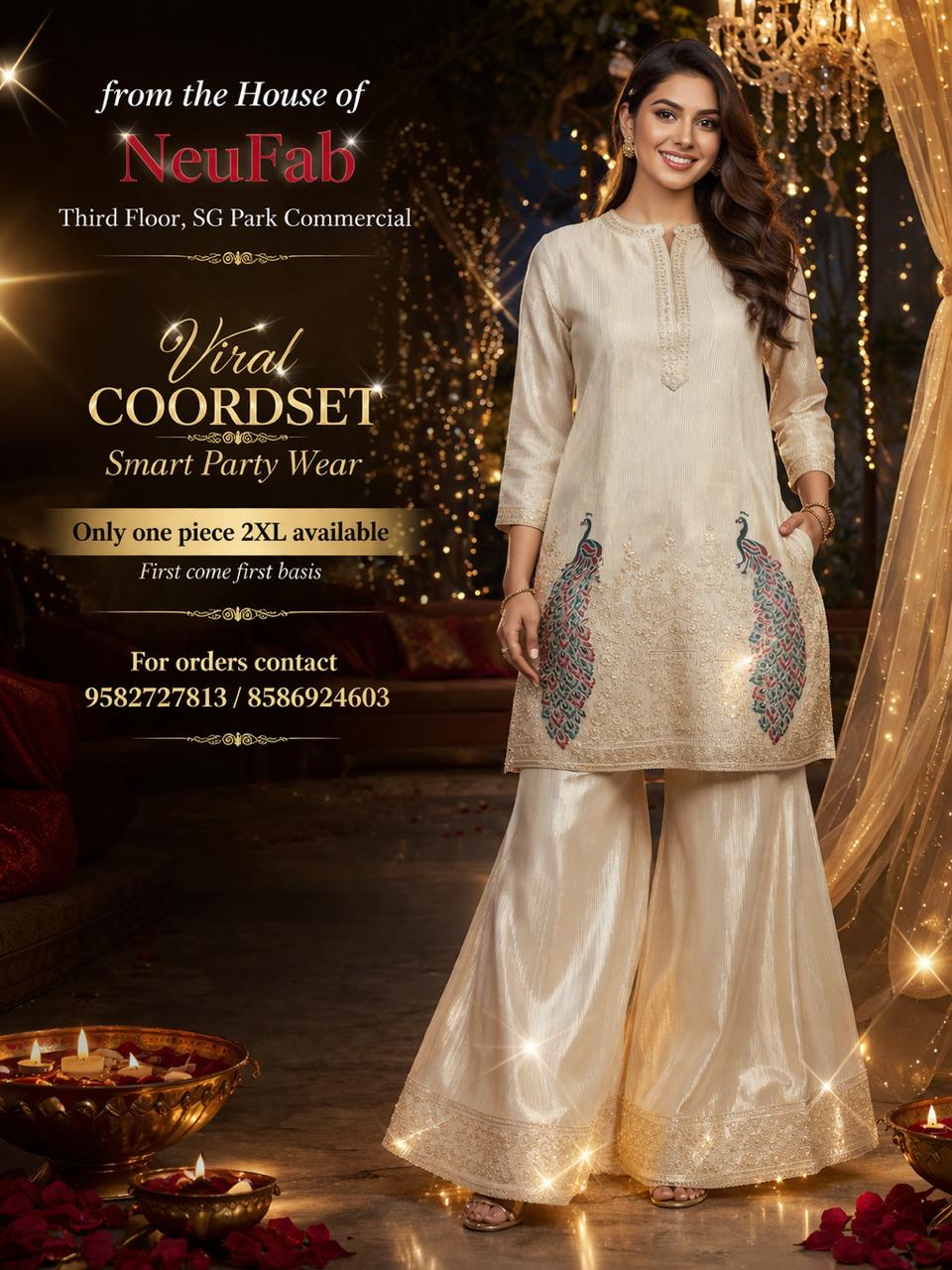 Imported Premium Fabric Coordset
