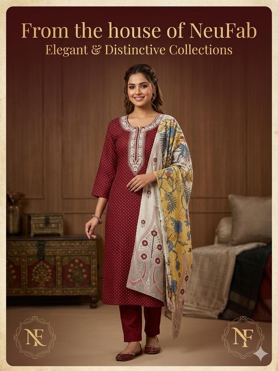 Cotton 3pc Suit