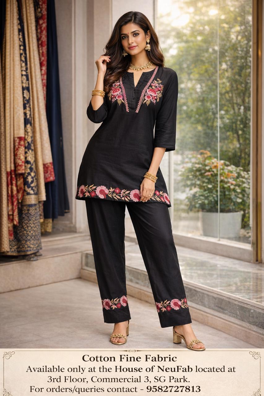 Rayon Cotton Coordset