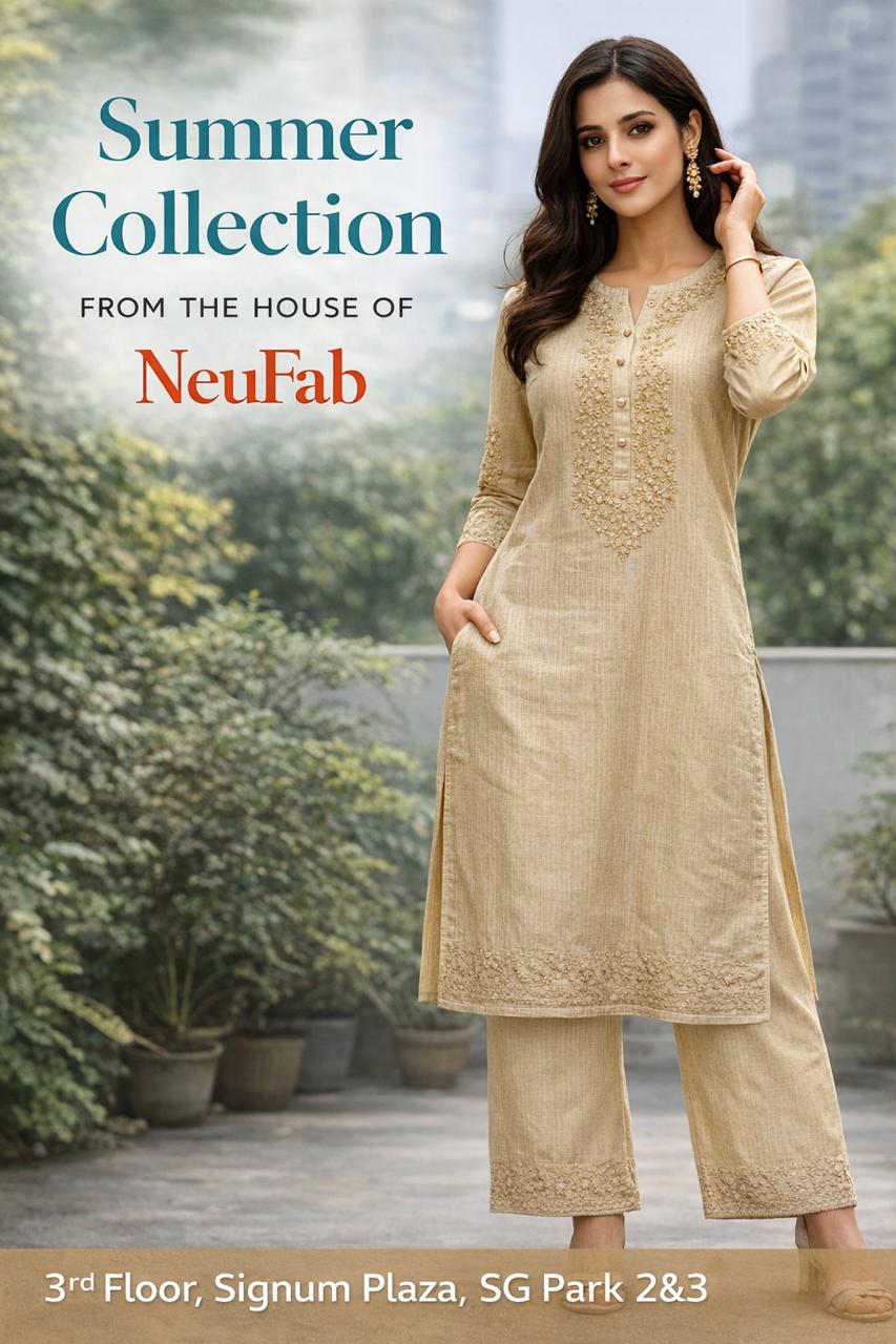 Cotton 2pc suit