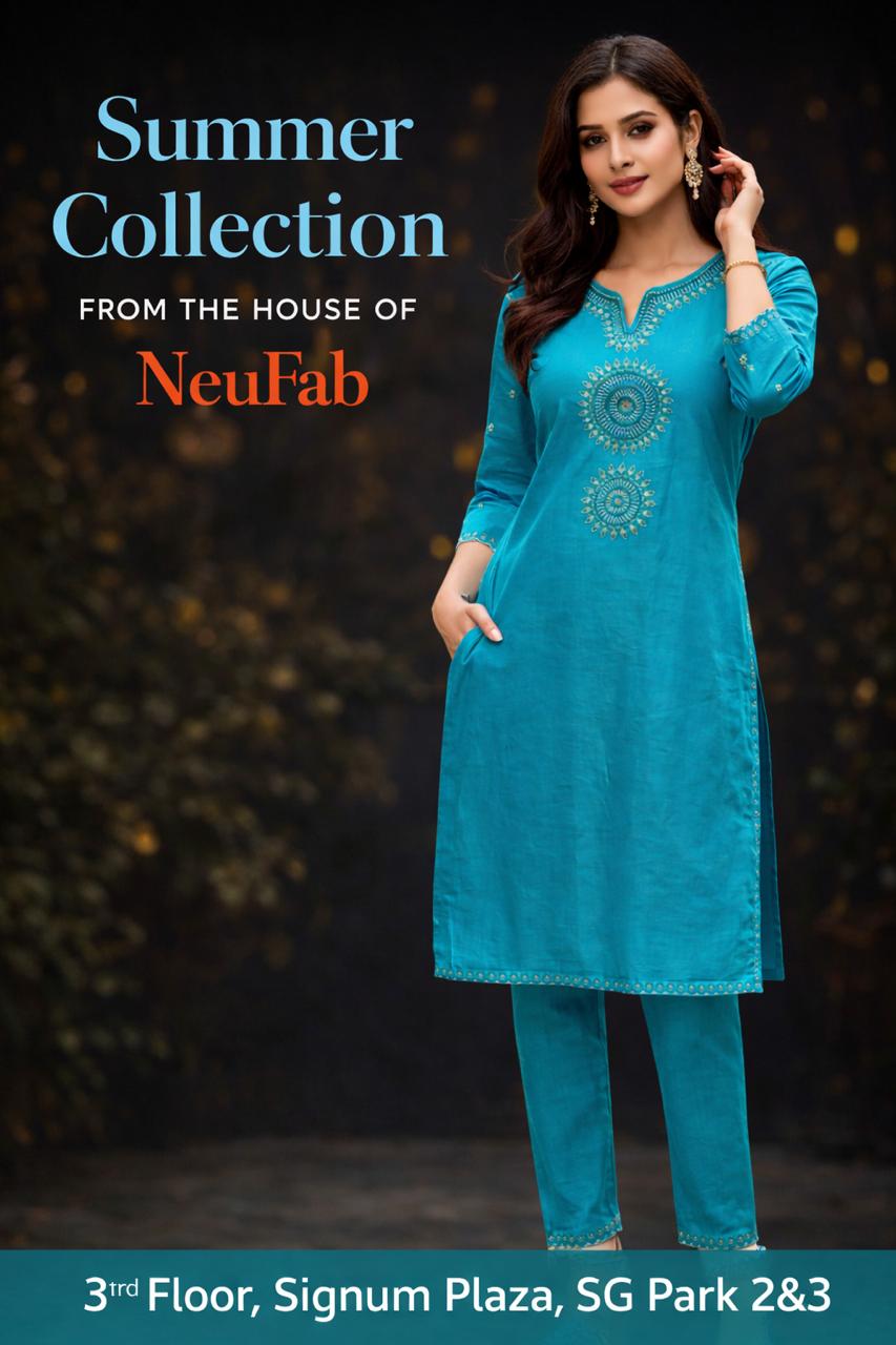 Cotton 2pc suit